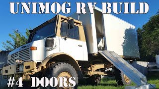 Unimog camper build 4  Doors [upl. by Emerald]