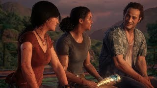 UNCHARTED The Lost Legacy  All Cutscenes with Sam Drake [upl. by Madancy403]