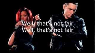 Eminem ft Rihanna quot THE MONSTER quot Lyric Video [upl. by Borlase]