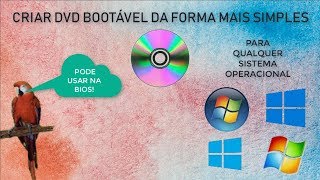 Criar um dvd bootável para qualquer windows [upl. by Akemor]