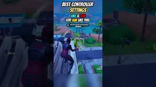 Fortnite best settings for aimbot 🏆🎯🎮 fortnite shorts [upl. by Nnylecyoj]