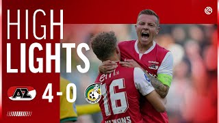 🙌 𝐆𝐫𝐞𝐚𝐭 𝐟𝐨𝐮𝐫 𝐠𝐨𝐚𝐥 𝐰𝐢𝐧  Highlights AZ  Fortuna Sittard [upl. by Tuttle]