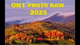 Edităm cu ON1 PHOTO RAW 2025 [upl. by Naitsirhc]