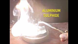 Preparation of Aluminium sulphide [upl. by Aisinoid788]