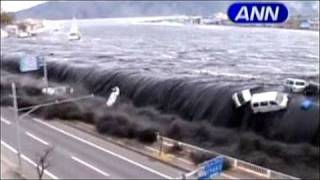 Japón impactantes imágenes del tsunami [upl. by Sibel969]