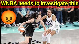 The WNBA needs to investigate this [upl. by Shuping]