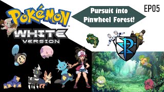 Pursuit into Pinwheel Forest  Pokémon White Ep5 [upl. by Inoek]