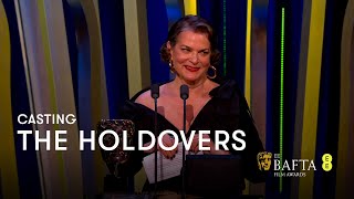 The Holdovers wins Casting  EE BAFTA Film Awards 2024 [upl. by Miyasawa]