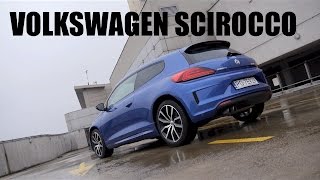 ENG 2015 Volkswagen Scirocco 20 TSI RLine GTS  Test Drive and Review [upl. by Vidda]