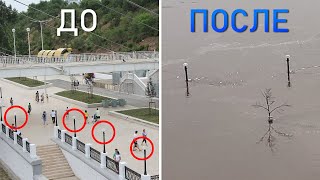 ОРЕНБУРГ ПАВОДОК 2024  ДО И ПОСЛЕ  УРАЛ ЗАТОПЛЕНИЕ Орск дамба Россия новости сегодня музыка [upl. by Ace384]