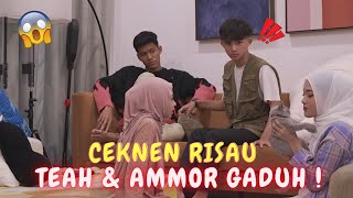 CEKNEN RISAU TEAH amp AMMOR GADUH   VIDEO TERAKHIR PRANK [upl. by Enovi69]