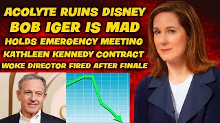 DISASTER Kathleen Kennedy RAGE QUITS Over Acolyte Being Cancelled By Disney amp Bob Igers Plans LEAK [upl. by Uranie]