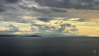 la Sardaigne vue depuis Capo Pertusato à Bonifacio en Corse du Sud sur une musique en La 432 Hz [upl. by Ettenil71]