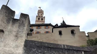 🇩🇪 Germany 💫 Rhine Castles 💫 Marksburg Castle on the Middle Rhine was never destroyed 💫 22062024 [upl. by Inneg553]