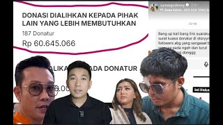 GAK NYANGKA  JUSTRU DENSU YG KOORDINIR UNTUK ALIHKAN DONASI 15 MILYAR AGUS KE LAINNYA [upl. by Katee926]