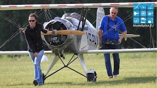 BIGGEST SUPER AWESOME GIGANT 1125 RC BÜCKER JUNGMEISTER [upl. by Nylegna]