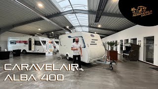 Caravelair ALBA 400 Modell 2022Perfekt für 2 PersonenRoomtour [upl. by Collayer]