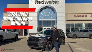 New 2024 Jeep Grand Cherokee Altitude 4x4  Stock  RGH8011  Redwater Dodge [upl. by Sapienza]