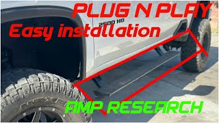 AMP Research POWERSTEP Silverado Full Installation amp Review [upl. by Yemrots]