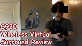 G930 Wireless Headset Virtual Surround Sound Review [upl. by Dave]