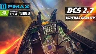 I Bought The Pimax 8KX  DCS 27 In Virtual Reality  RTX 3080 Graphics Card  DCS [upl. by Nalyac]