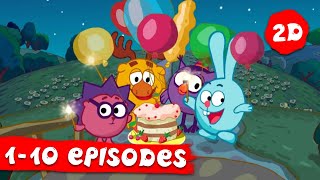 KikoRiki 2D  Full Episodes collection Episodes 110  Cartoons for Kids [upl. by Sharron]