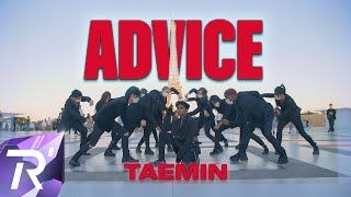 KPOP IN PUBLICPARIS TAEMIN 태민  Advice Dance cover by RISIN from France [upl. by Lj]