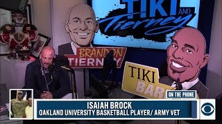 Isaiah Brock Army Vet joins Tiki and Tierney [upl. by Haneekas]