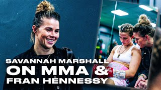 quotI Want The Claressa Shields Rematchquot Savannah Marshall On Next Bout amp Reacts To Francesca Hennessy [upl. by Arrak590]