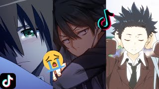 🌧️ Sad Anime Anime Edits Tiktok Compilation 😭🌧️  Anime Tiktok Compilation4 [upl. by Novehs783]