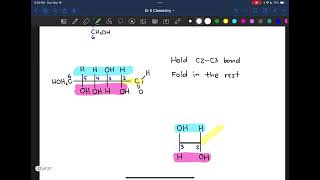 Converting Dglucose from Fischer to Haworth [upl. by Ender]