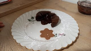 fondant au chocolat coeur coulant [upl. by Nagear]