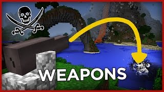 Pirate WEAPONS with one command in Minecraft [upl. by Gussie596]