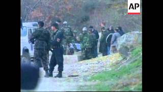 Kosovo Rebels NATO commanders failed meeting with rebel leader [upl. by Refinne]