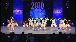 Legacy All Stars Intl Open Hip Hop Worlds 2010 10th place USA [upl. by Nomrac]