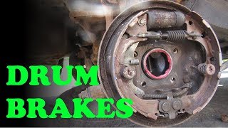 How Drum Brakes Work [upl. by Eigroeg]