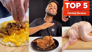 TOP 5 Delicious Chicken Dishes Of Great Indian Asmr  GIA [upl. by Letty889]