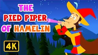 Pied Piper 🎷of Hamelin  Bedtime Stories  English Stories for Kids and Childrens [upl. by Orenid]