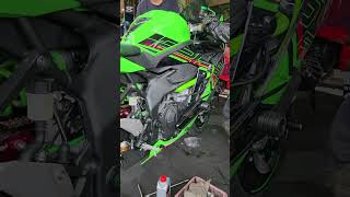 kawasaki zx25r big project [upl. by Ibmab542]