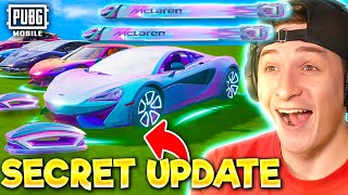 SECRET CAR UPDATE IS INSANE PUBG MOBILE [upl. by Seuqramed]