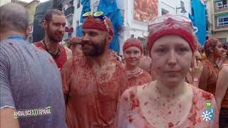 Andaluces X Buñol  Paco nos lleva a La Tomatina [upl. by Theall91]