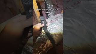 this is a hvac home inspection where I went to check on a rusted emergency pan [upl. by Morgen902]