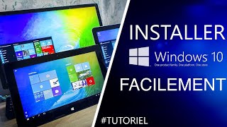 Comment Installer Windows 10 Facilement   Tutoriel de A à Z [upl. by Noiek380]