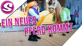 Playmobil Kurzfilm Deutsch  Ein neues Pferd kommt  Playmobil Pferdehof 🐴😍 [upl. by Resiak600]