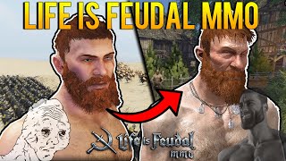 BECOMING the ultimate HUNTER in Life is Feudal MMO [upl. by Ayiotal616]