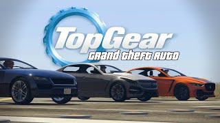 GTA V Top Gear  Best Business Car Challenge [upl. by Noiro]