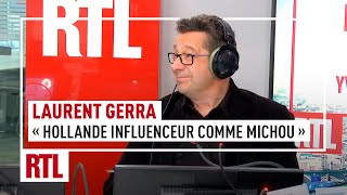 Laurent Gerra  François Hollande piégé par 2 humoristes russes  quotJe suis influenceur comme Michouquot [upl. by Haididej]