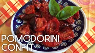 Pomodorini Confit  Pomodorini al forno🍅  CriCucina [upl. by Yelyac]