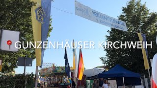 4K  Gunzenhäuser Kirchweih 🇩🇪  Kerwa in Gunzenhausen  07092024 [upl. by Htebasyle]