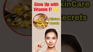 quotGlow Up with Vitamin E 🌟 SkinCareSecrets healthyskinsecrets vitamineforskin vitamine tips [upl. by Ilonka]